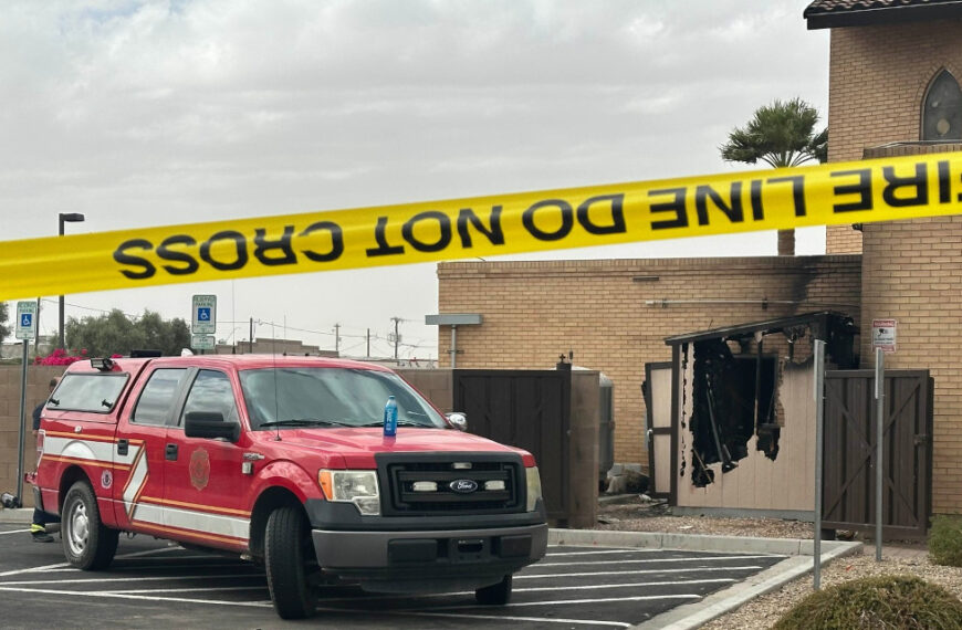 Police Release Video, Seek Suspect in Casa Grande Church Arson