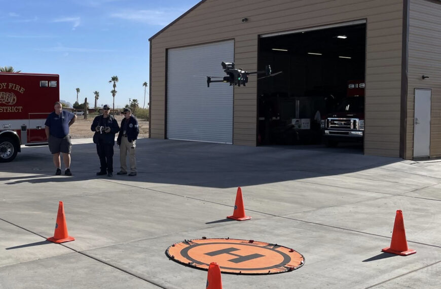 Eloy Fire District Introduces New Drone Program for Emergency Operations