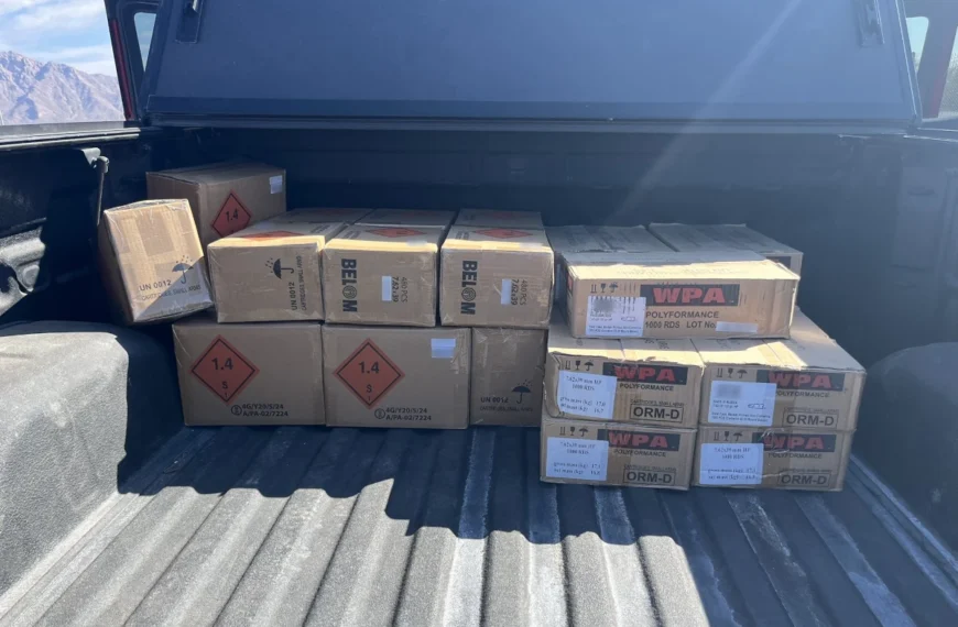 Sheriff’s Anti-Smuggling Unit Intercepts Ammunition Transport