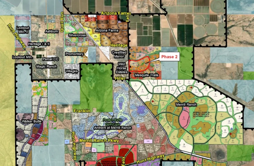 Florence Council Approves Phase II of 2,552-Home Mesquite Trails Master Plan