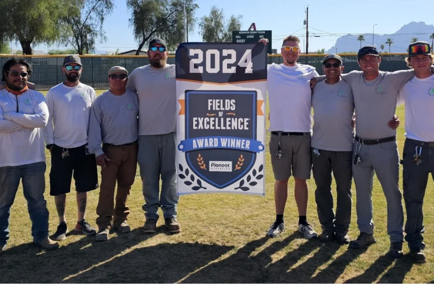 Apache Junction Parks and Rec Receives Fields of Excellence Award