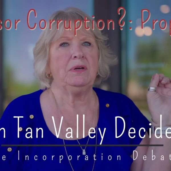 San Tan Valley Governance: Incorporation…