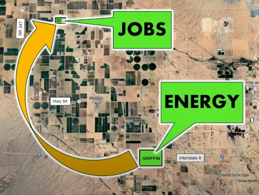 Commission Advances Griffin Energy Solar, Gas, and Battery Project for Data Centers