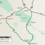 Closures scheduled on US 60…
