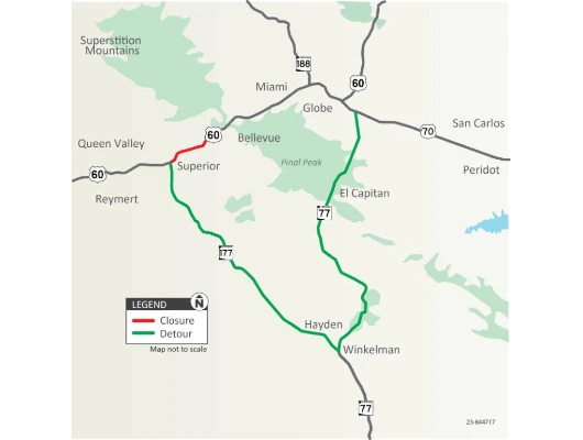 Full closures scheduled on US…