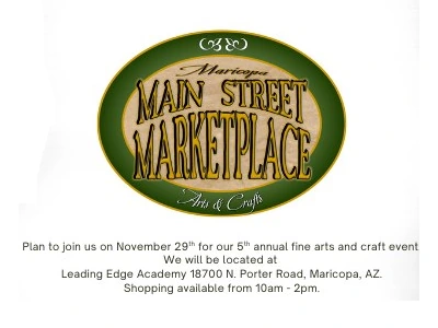 Main Street Marketplace – Fine Arts & Crafts Event