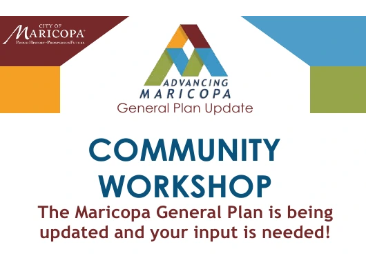 Maricopa General Plan Update: Public Review Draft Available