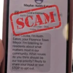 Florence Text Message Scam: Town&hellip;