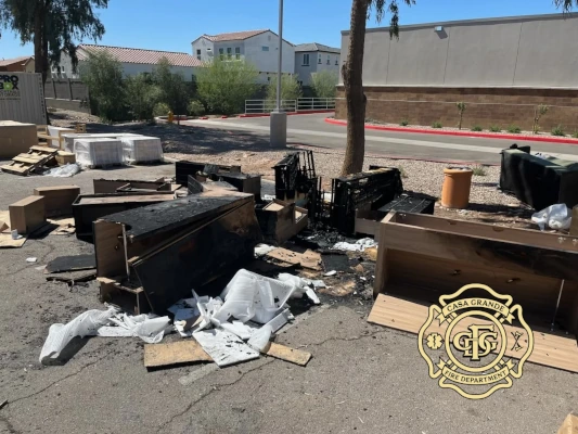 Casa Grande Fire Investigation: Via Del Cielo Blaze