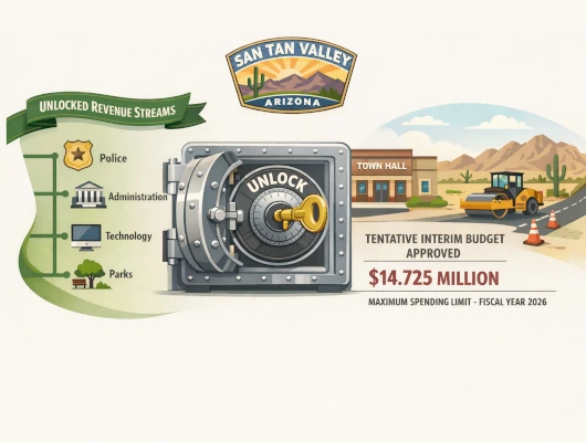 San Tan Valley Council Sets Tentative $14.7M Interim Budget
