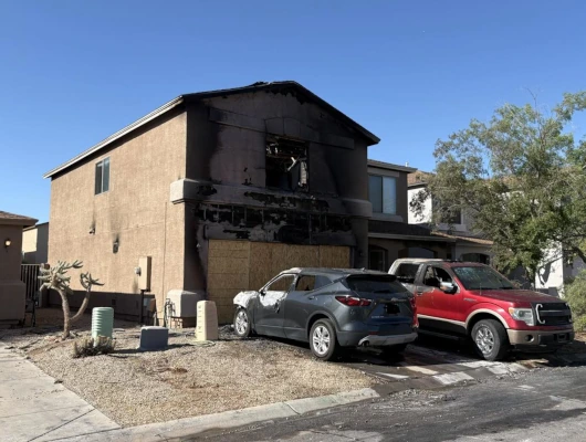 Johnson Ranch Garage Fire Injures Resident, Dog Rescued