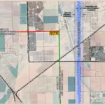 Copper Basin Energy Storage Project vicinity map.