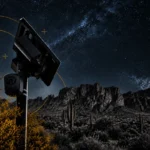 Flock camera with an Apache Junction desert backdrop.