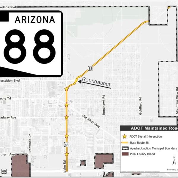 Apache Junction Council Members Back Taking Stretch of SR 88 From ADOT