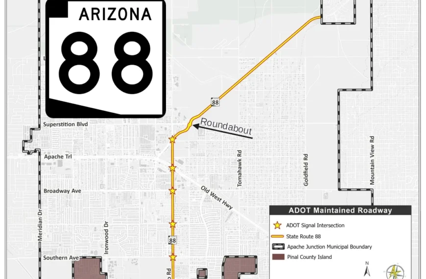 Apache Junction Council Members Back Taking Stretch of SR 88 From ADOT